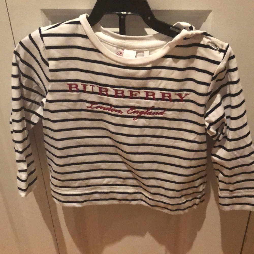 Burberry long sleeve T-shirt
